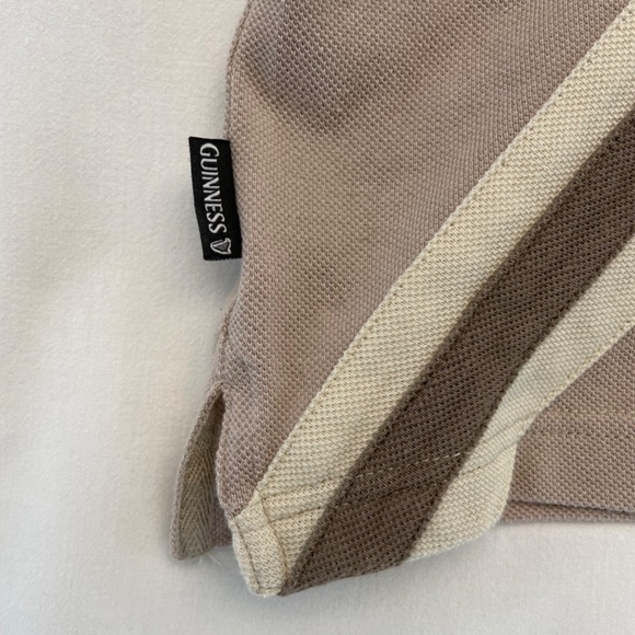 Guinness Official Merchandise Polo Brown Men’s Size Medium - Picture 12 of 14